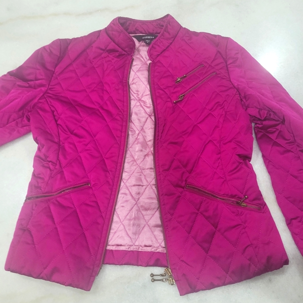 Express Hot Pink/Light Pink Jacket